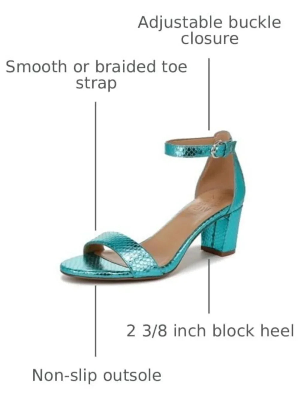 Stylish Women's Heeled Sandals - Comfortable, Chic, Perfect for Summer Outfits